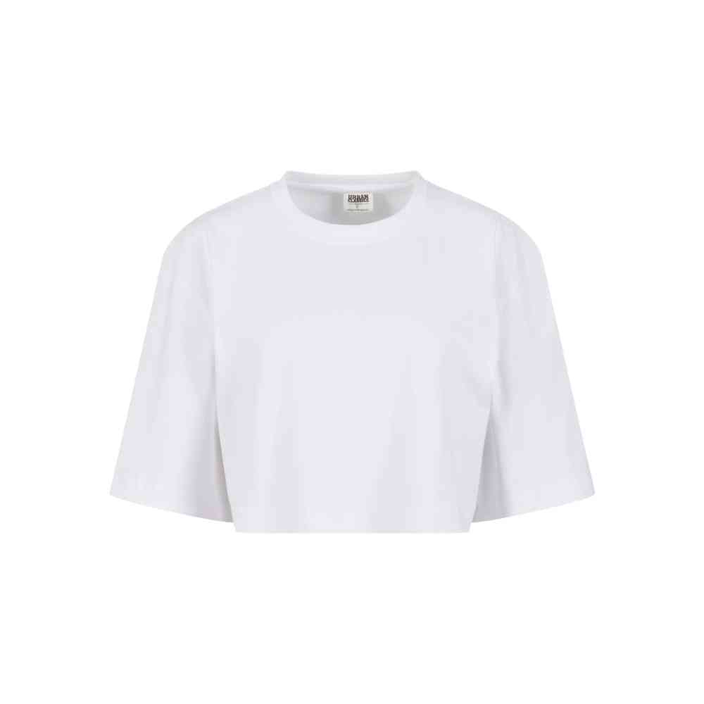 Urban Classics - Heavy Organic Oversized Crop top - Weiß